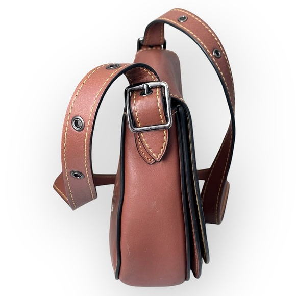 Coach X Disney Mickey Mouse 75th Anniversary 1941 Saddle Bag Limited Edition - Picture 6 of 11